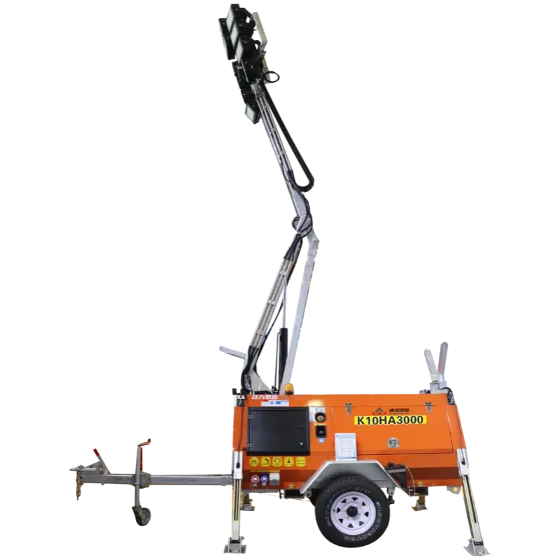 K10HA3000 Genset Diesel 3000kW Seri Menara Lampu - 2000 kW+ Mobile Generators Generator - Aider Power