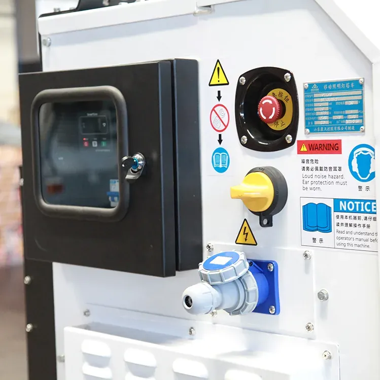 gambar produk K9T1200 Genset Diesel 1200kW Seri Menara Lampu 3